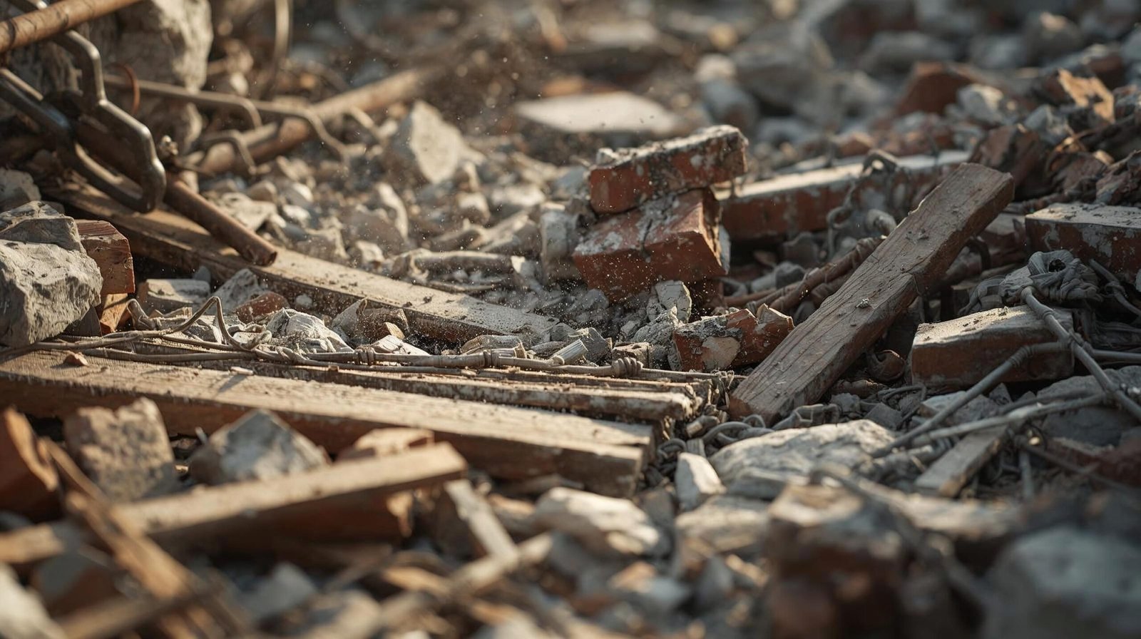 Encombrants de chantier